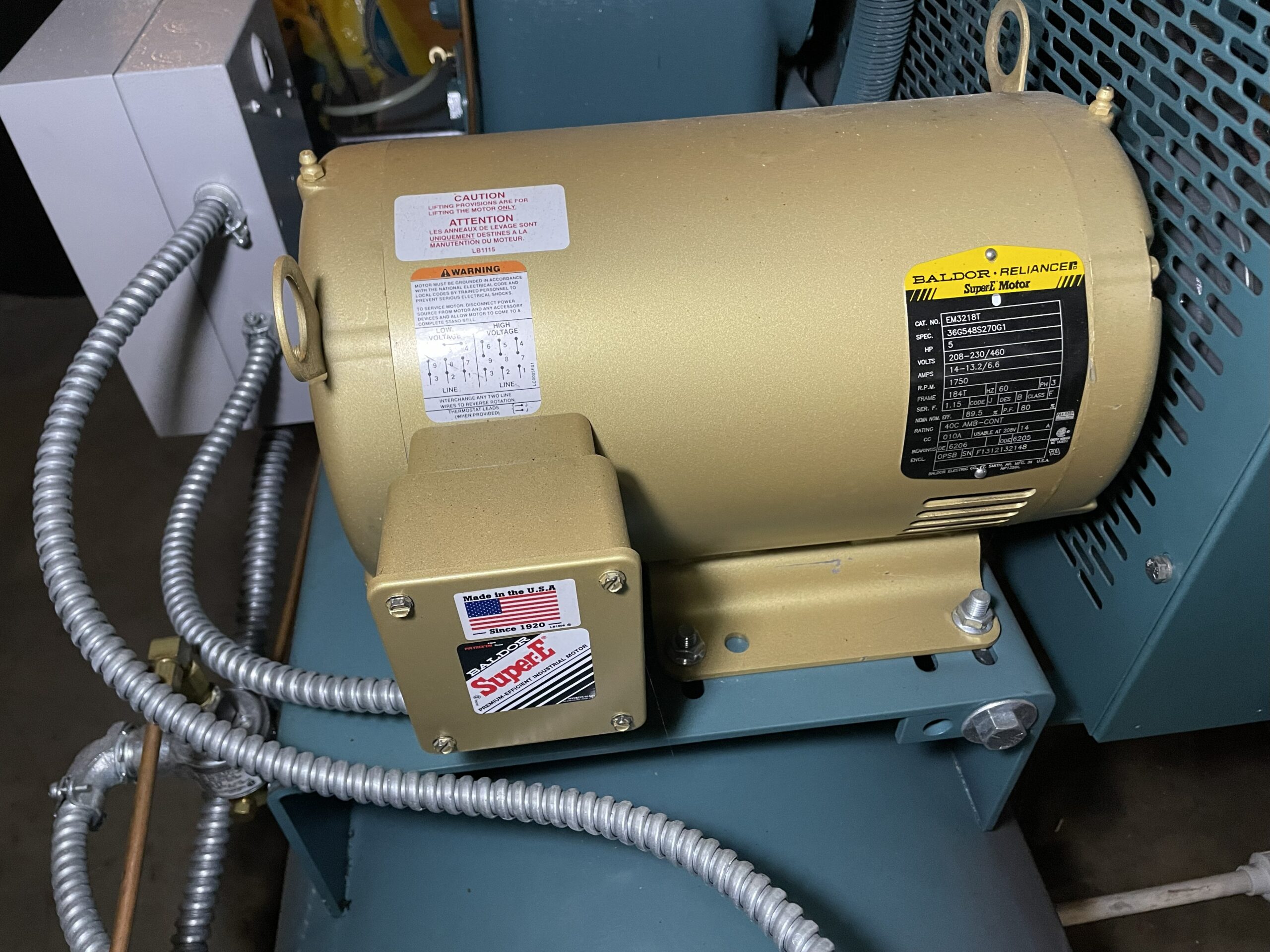 Electric Motors Install